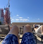 First day at Equinox, rooftop pool is nice