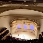 First time in Carnegie Hall, cool space, saw Chris Fleming