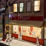 Murray's (one of my favorite shops ever) had the cutest diorama in their window and I'm usually not one for holiday decorations