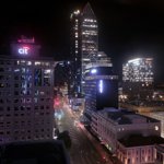 The international date line deleted my entire day, but nice view from the Auckland hotel