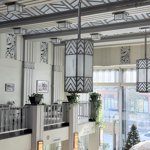 Stumbled upon a cool art deco workspace / cafe / market