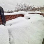 Roof deck is again out of commission ❄️